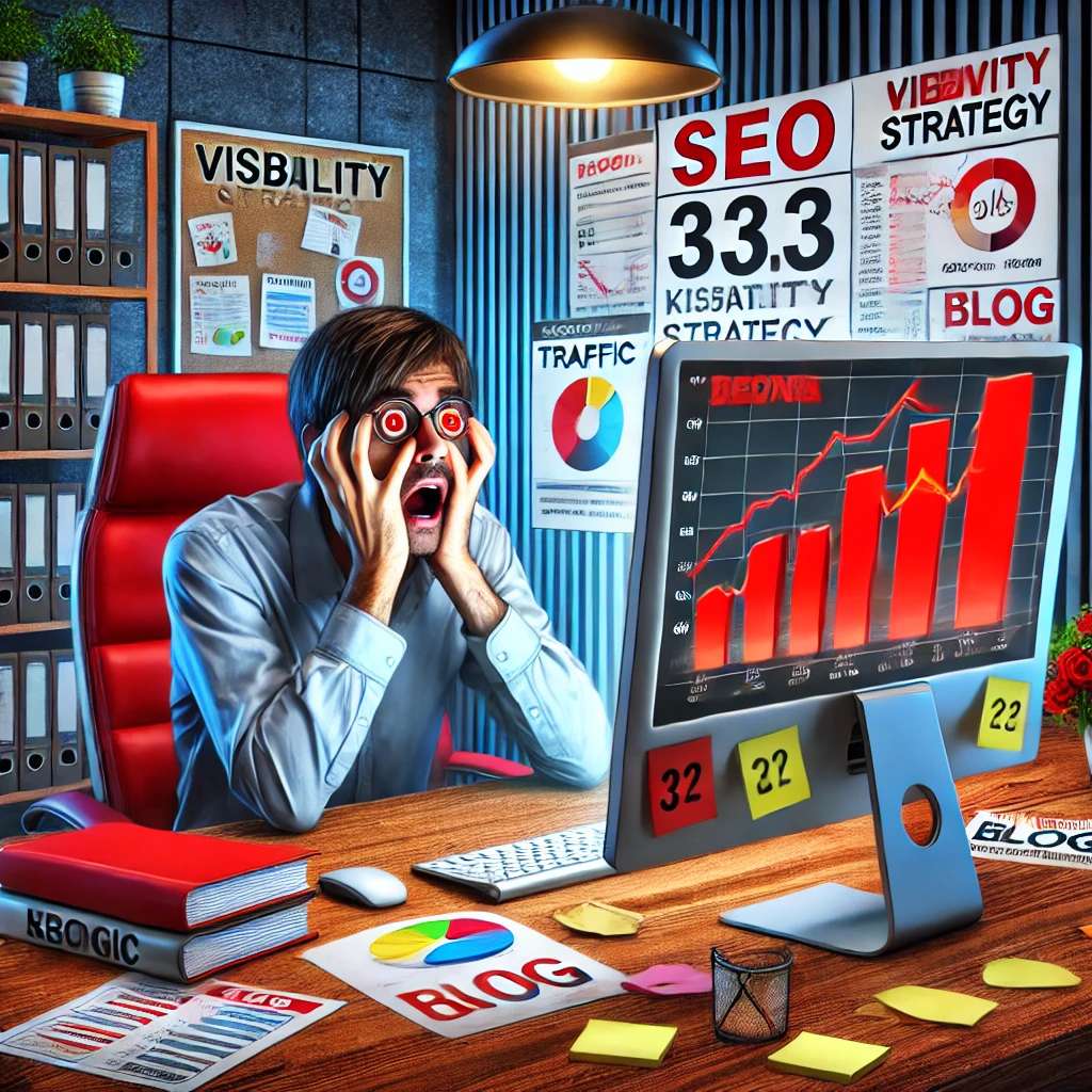 Un SEO terrorizzato.