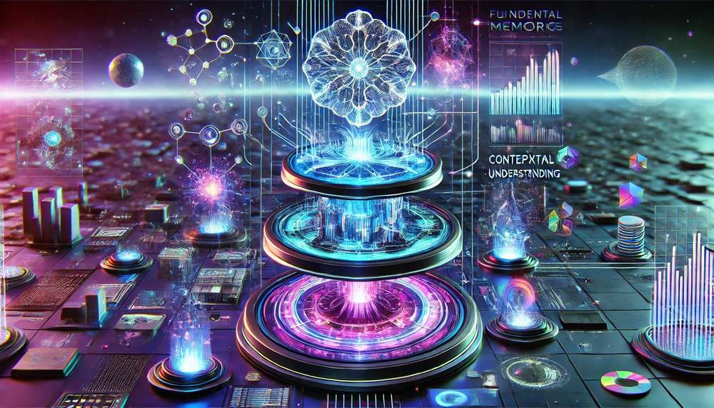 Rappresentazione simbolica della memoria a tre livelli.